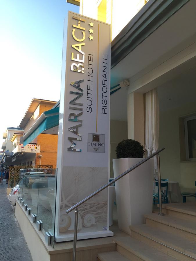 Marina Beach Suite Hotel Rímini Exterior foto